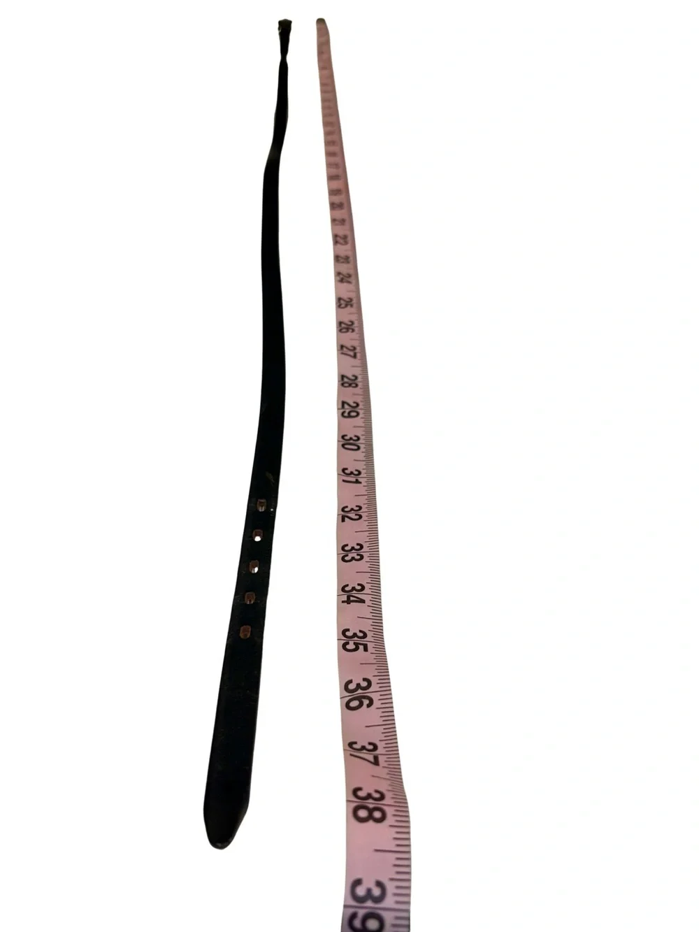 Classic Men's Leather Belt in Black